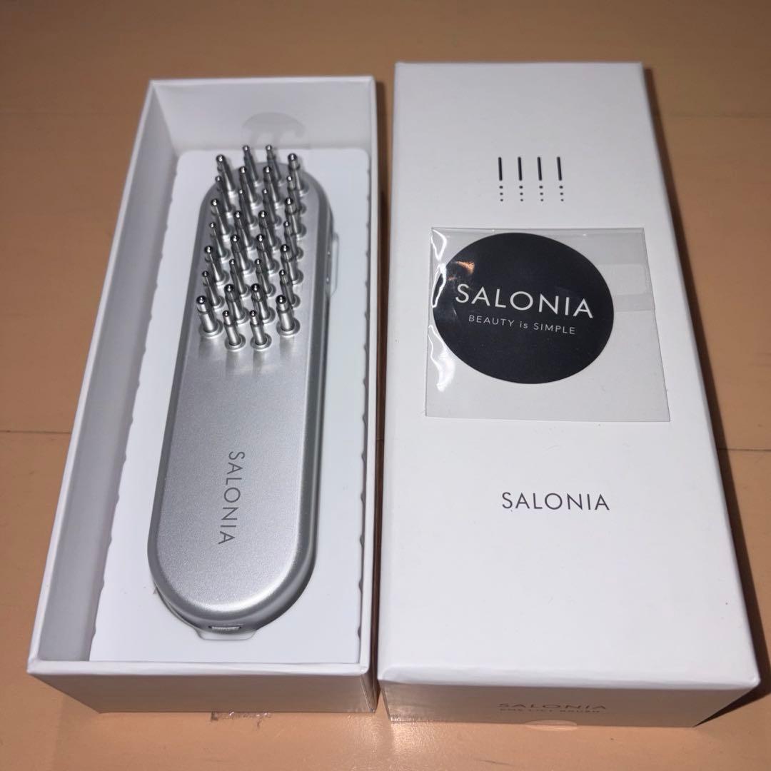 SALONIA 電気ブラシ　美顔器 SALONIA（サロニア） EMS リフトブラシ 3Dケア 美顔器 電気ブラシ