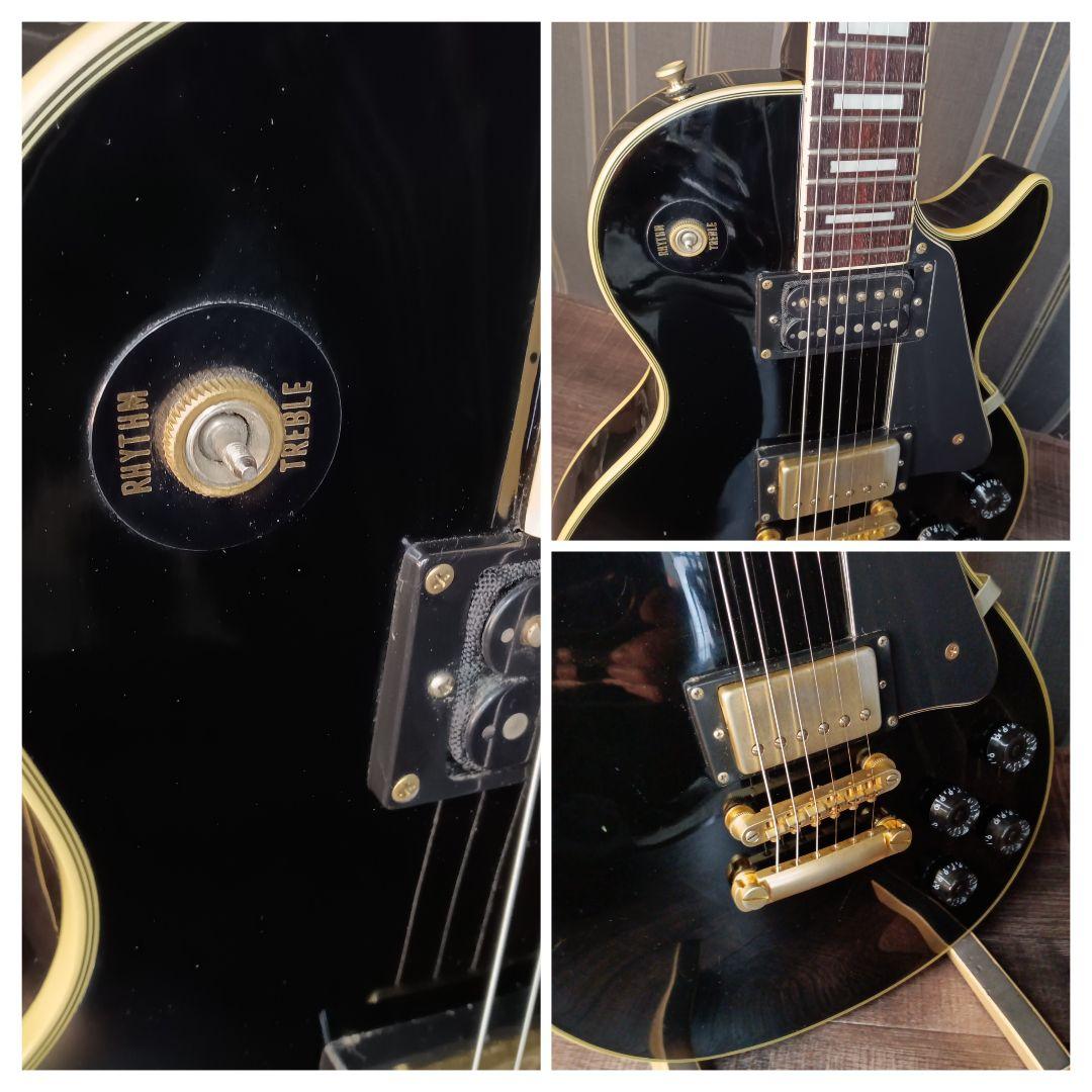 希少 初期ロゴ Busker's バスカーズ レスポールカスタム エレキギター