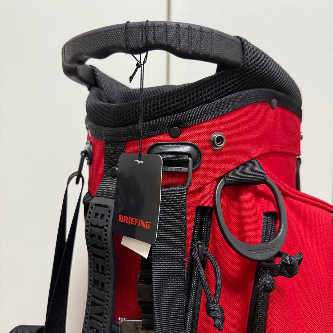 BRIEFING スタンドバッグ CR-4 限定ホリデイコレクション レッド 赤
