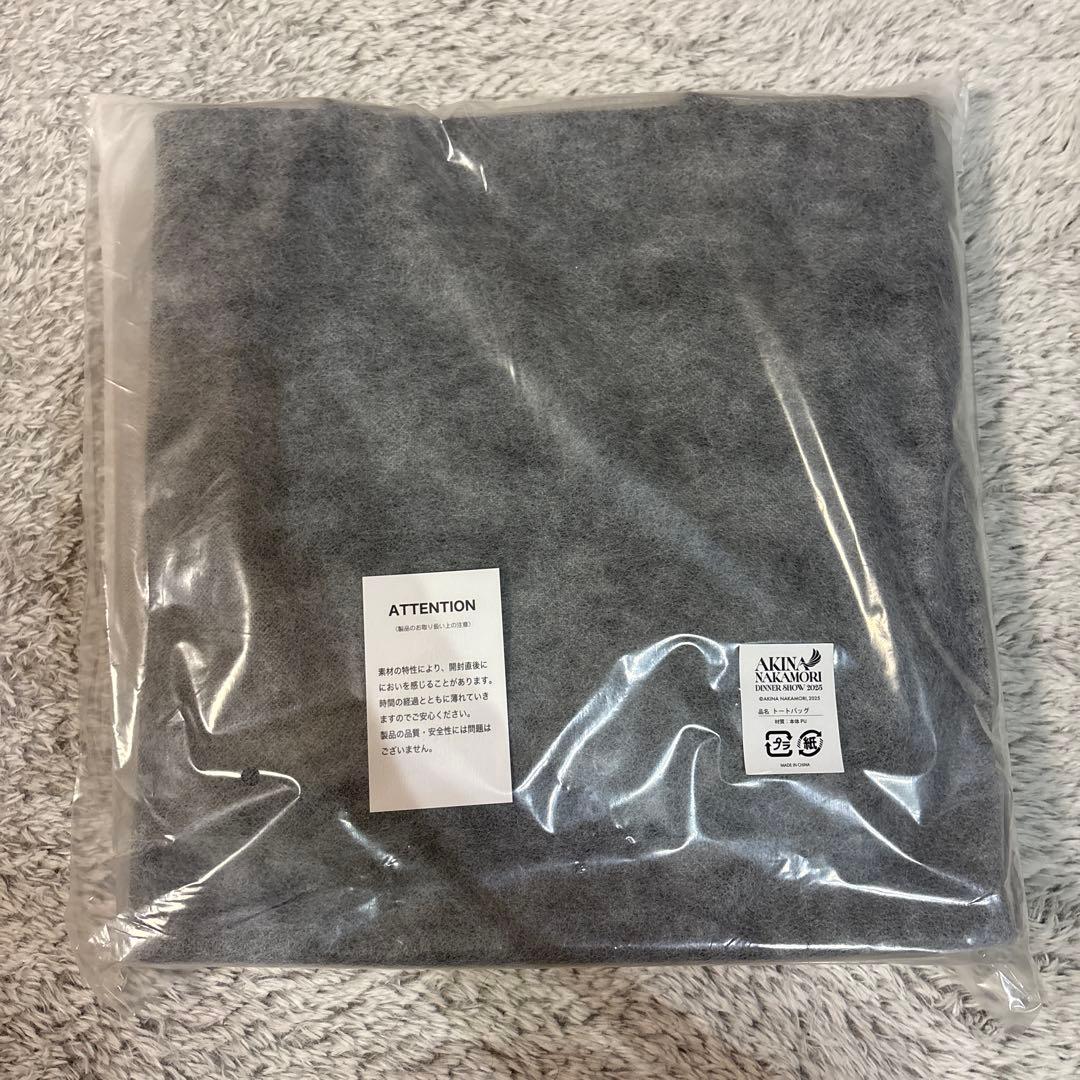 中森明菜　2025 ディナーショー限定トートバッグ　ポストカード　メニュー表