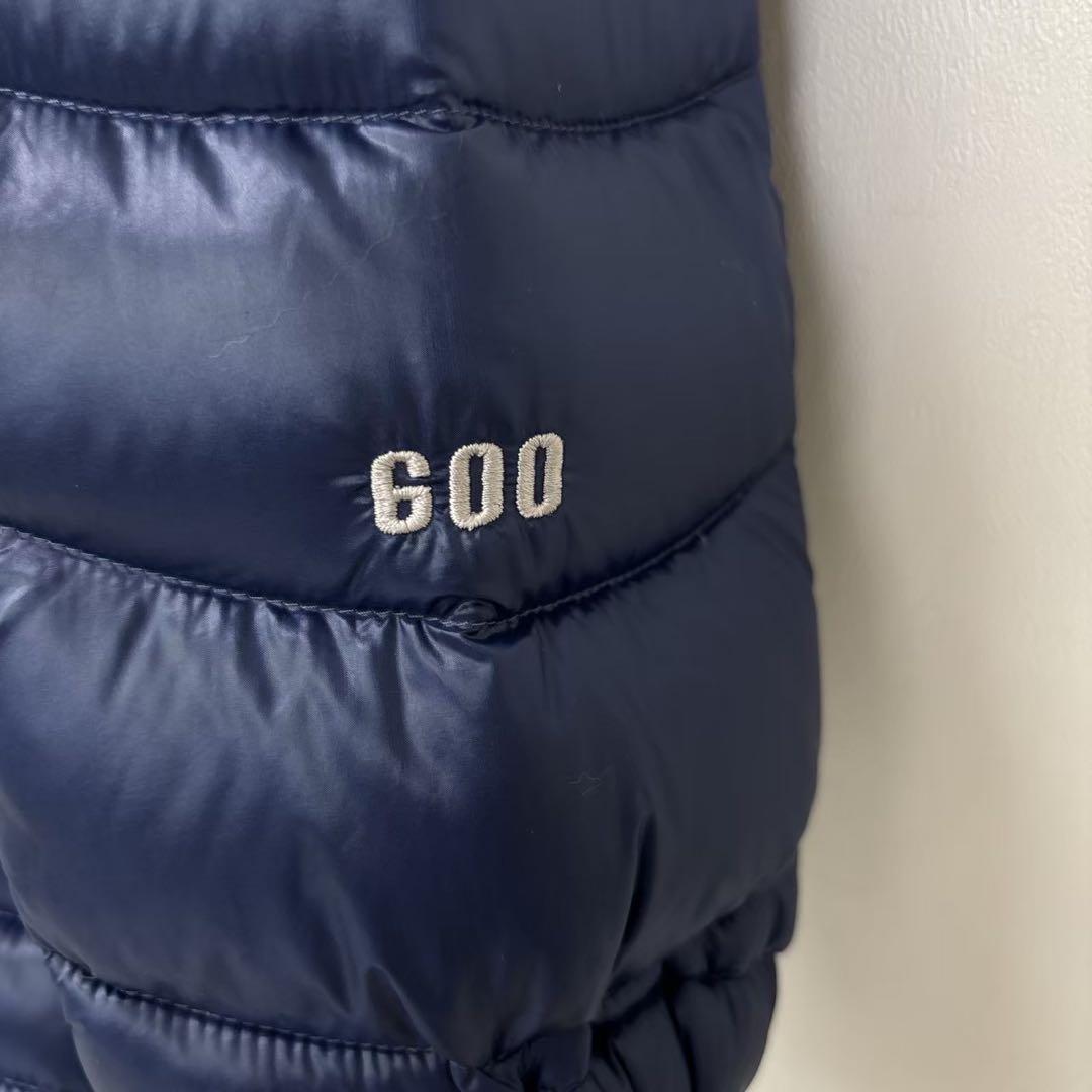 本日限定 ノースフェイス 600FIL セミロング フードダウン ネイビー M