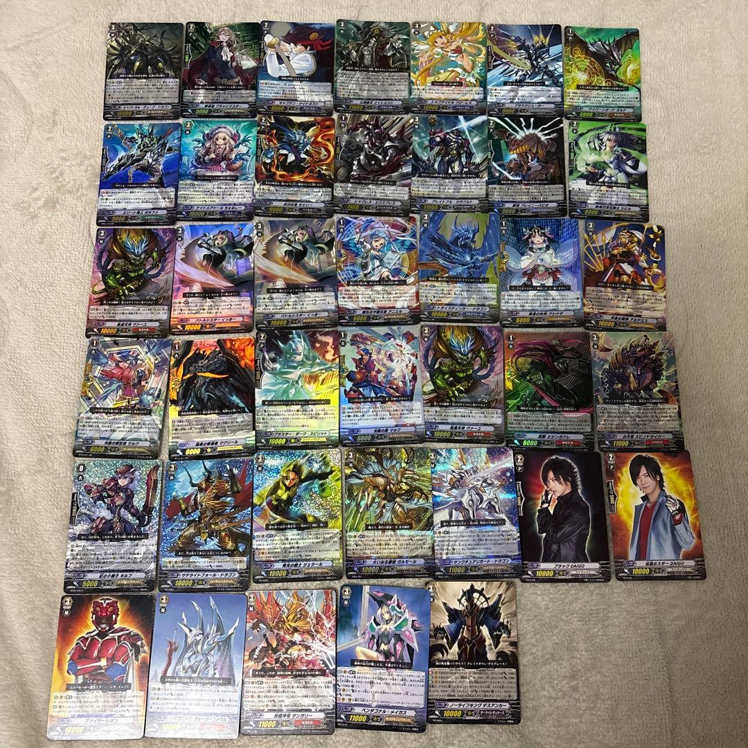 ヴァンガード 引退品 まとめ売り 大量 処分 断捨離 約1000枚 カードファイト ヴァンガード 引退品 サプライ大量(開封 使用済み