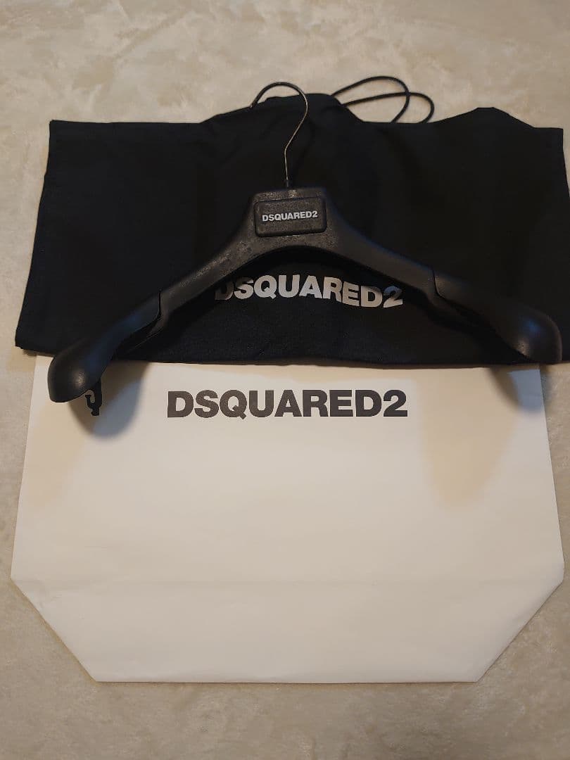 美品 DSQUARED2 ブルゾンジャケット 50 さんまさん着用ハンガー袋付き