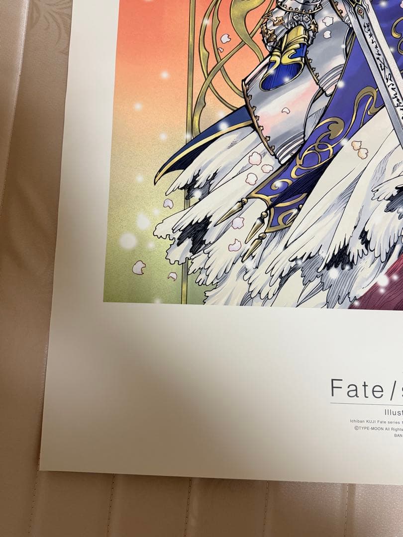 Fate CLAMP セイバー アルトリア ポスター
