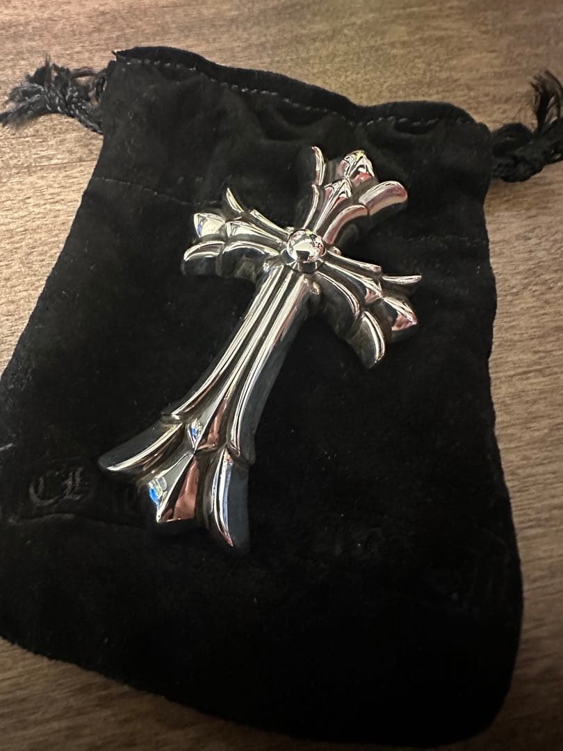 クロムハーツ DBL CH CRS LRG/ラージダブルCHクロス ペンダント - メルカリ