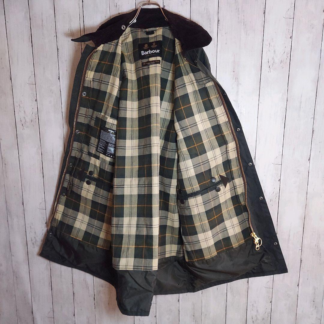 Barbour】バブアー ワックスコットンブルゾン L相当 オリーブ
