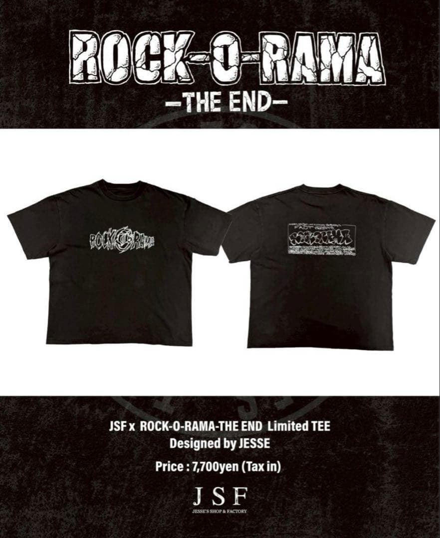 FACT JSF Tシャツ　Lサイズ　ROCK-O-RAMA