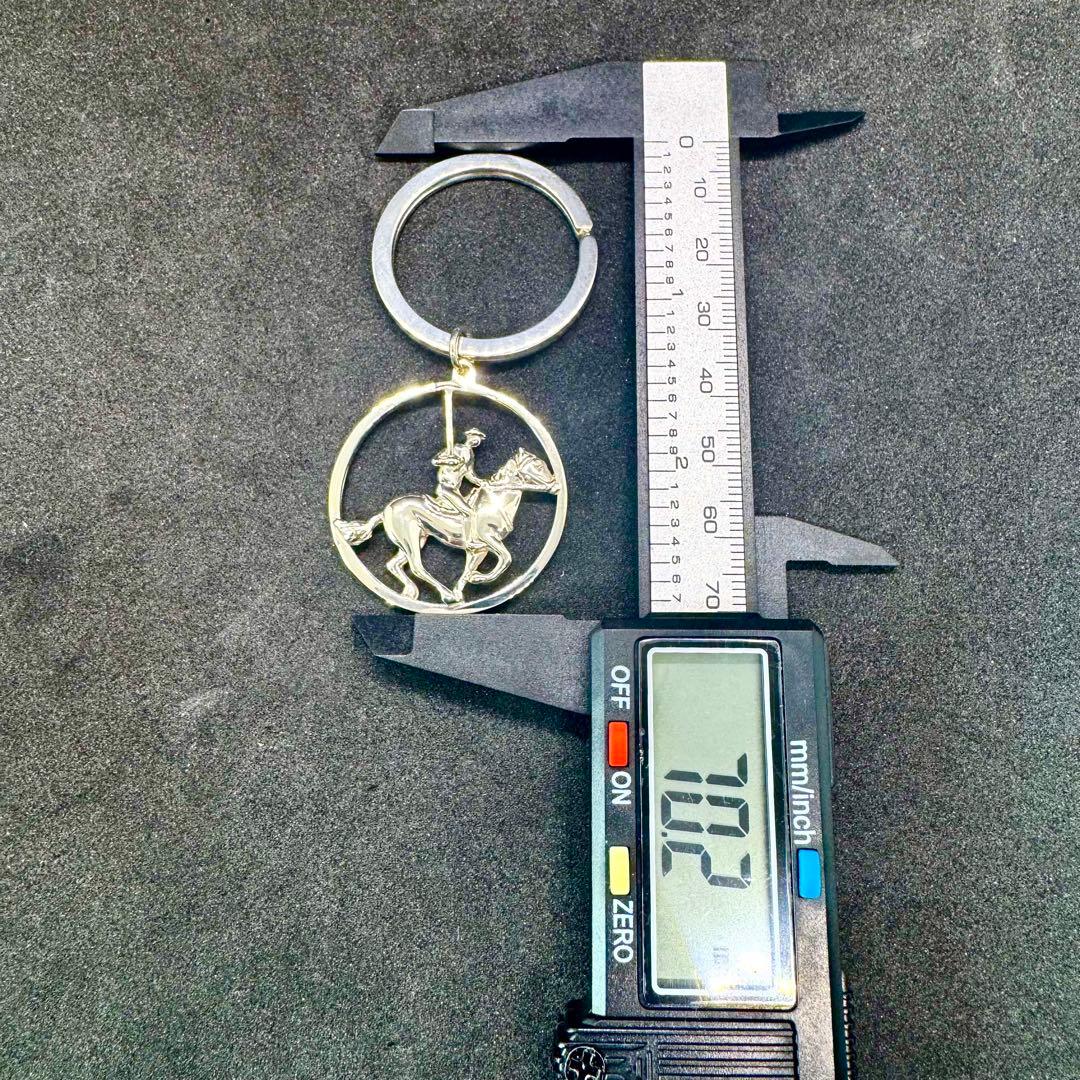 幸運 ホース ジョッキー ホース モチーフ ビンテージ キーリング