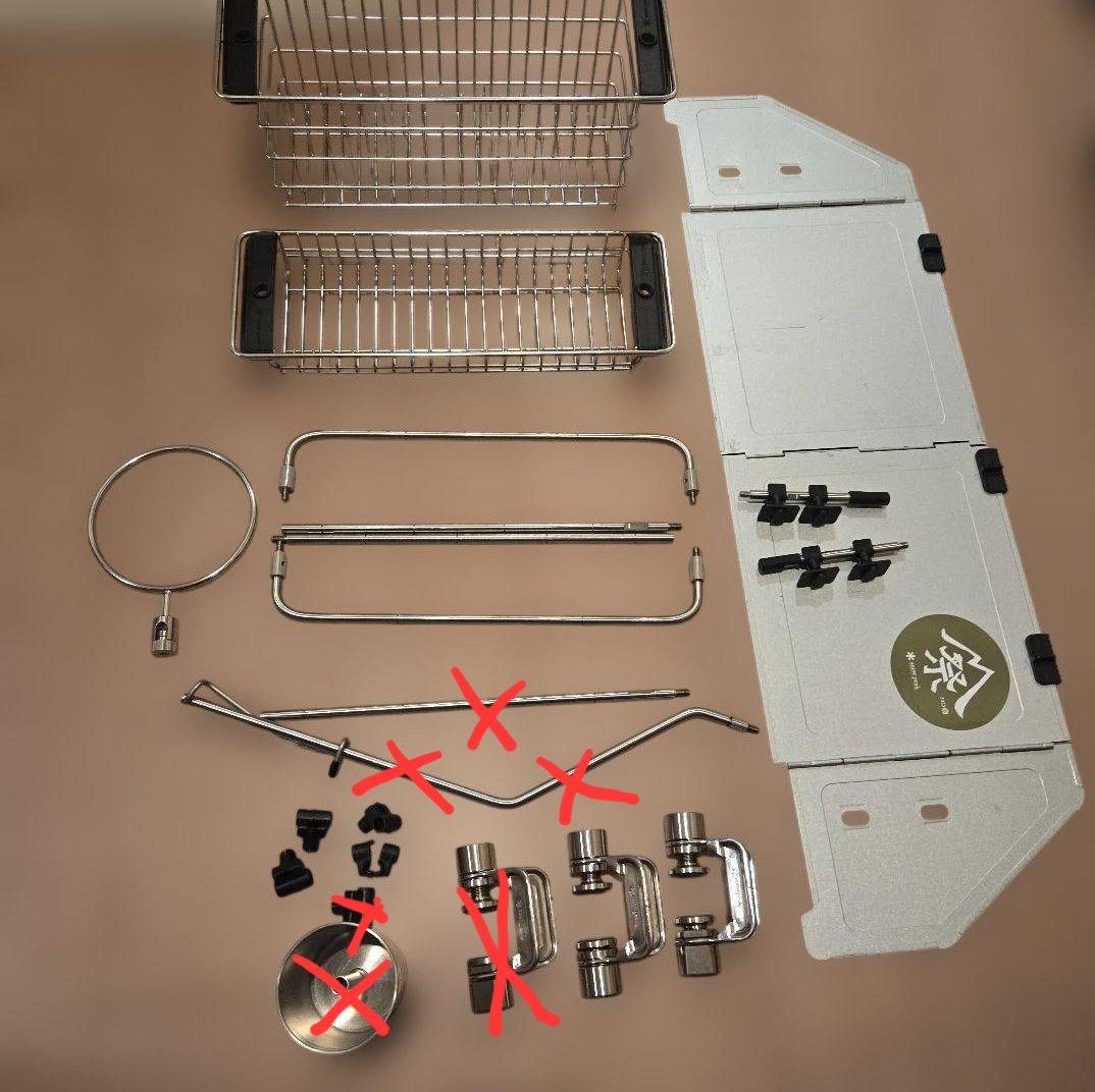 スノーピーク テーブルトップ アーキテクトセット TTA　中古 テーブルトップアーキテクト ユニットフレーム| スノーピーク(Snow Peak)