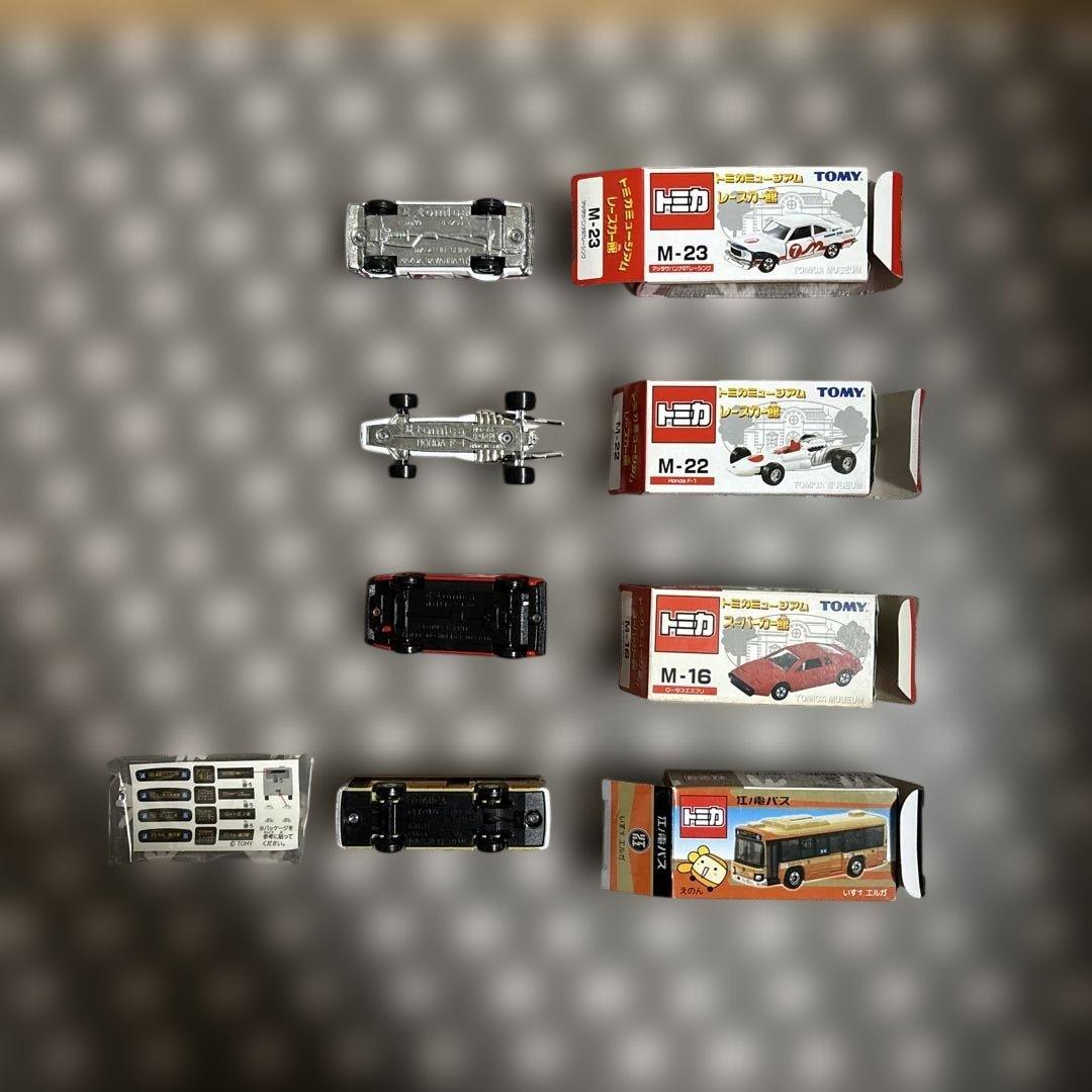 トミカ22個セット(AEON7個、ミュージアム3個、江ノ電バス1個、新幹線3