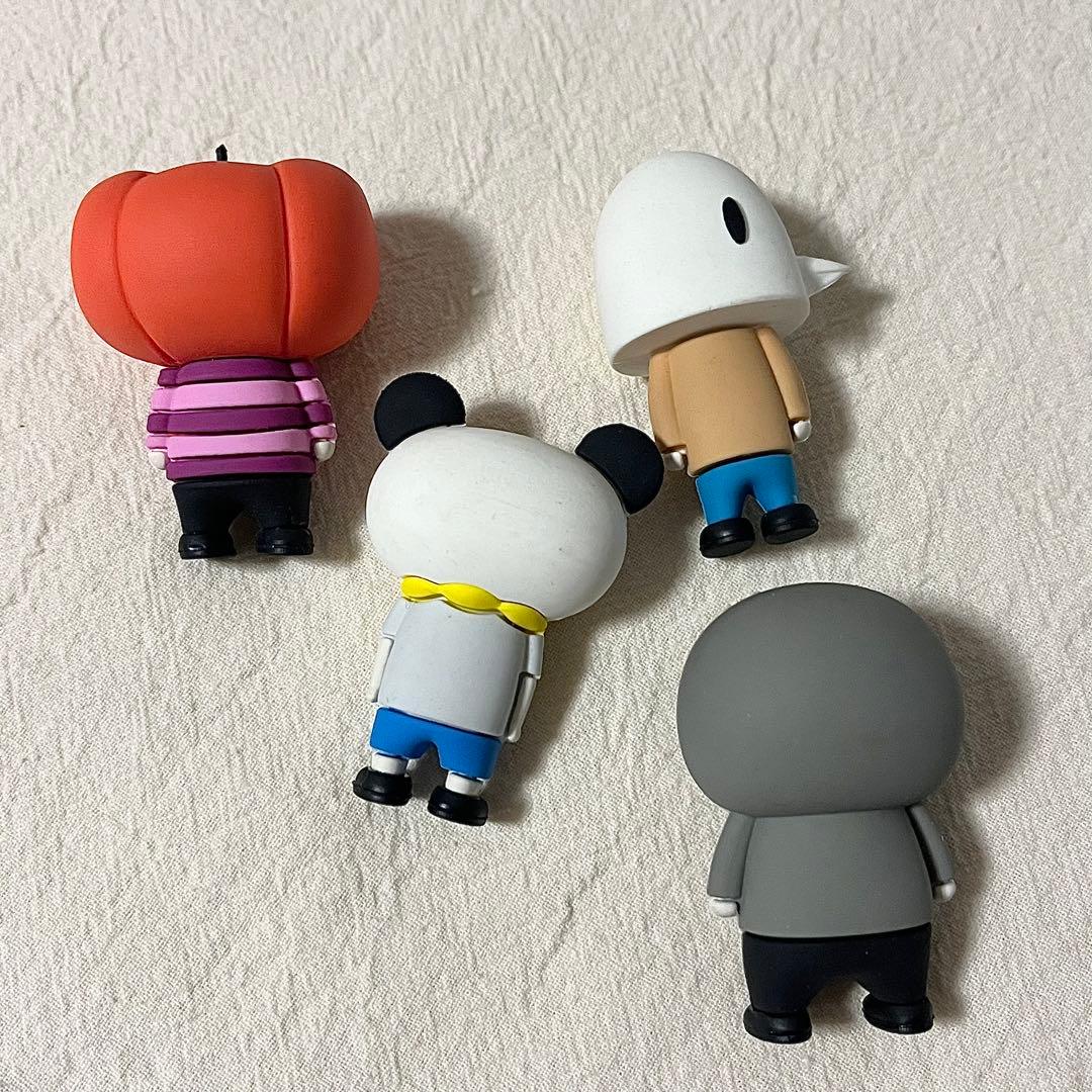 ナポリの男たち ラバーマスコット 4つセット