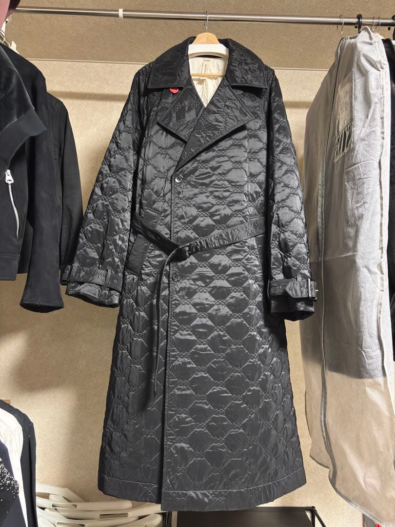 SHINYA KOZUKA トレンチ ウィズ カポックノット - メルカリ