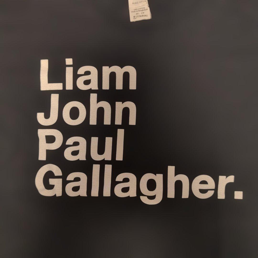 Liam John Paul Gallagher / Oasis Tシャツ M