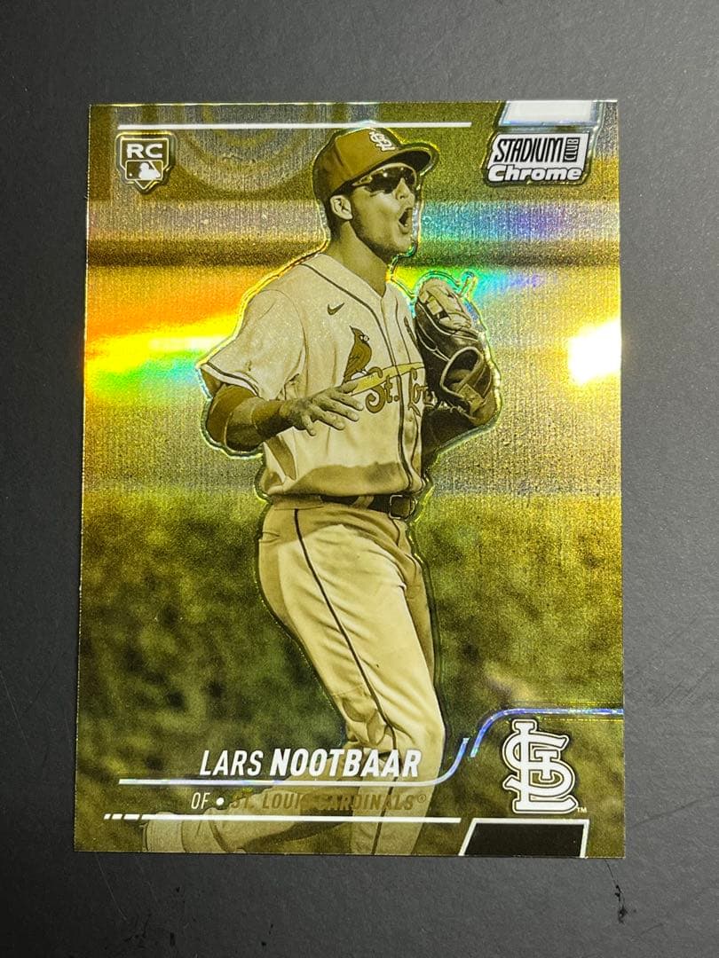 レアSSP MLB TOPPSスタクラ ゴールドミントリフ ラーズヌートバーRC