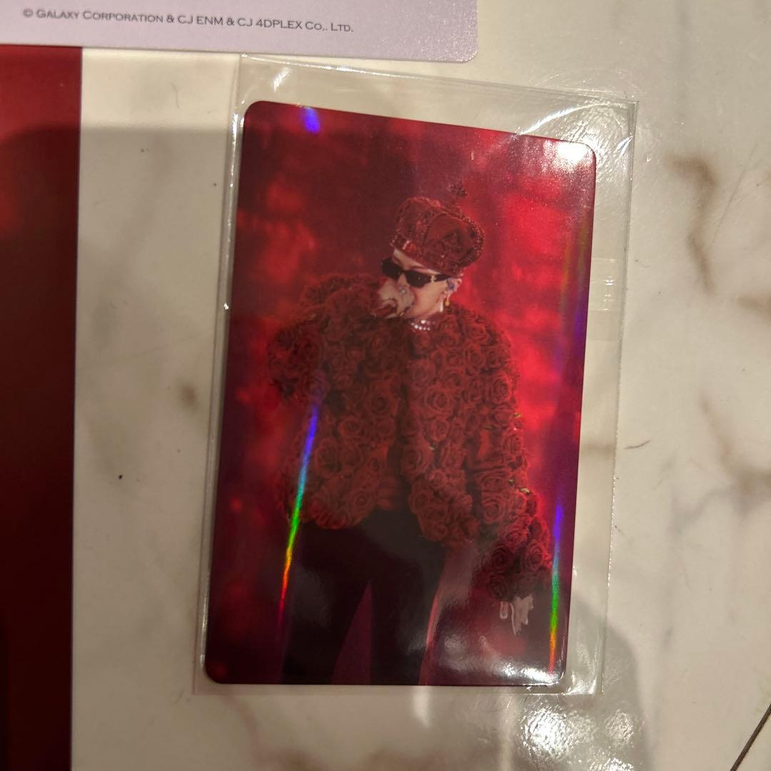 G-DRAGON 映画 Ubermensch入場特典第2弾 カード 日本 ジヨン - メルカリ