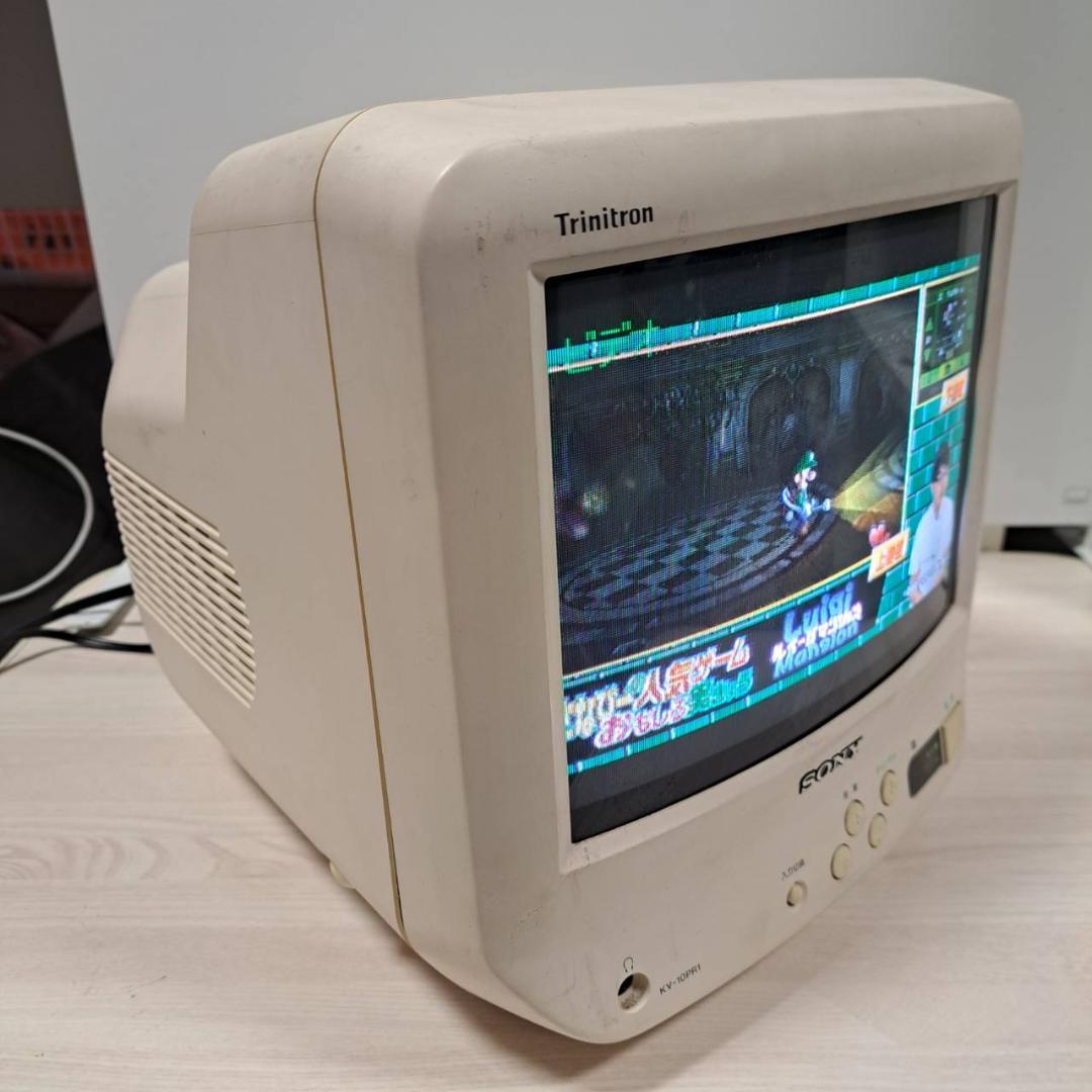 通電確認済み】SONY Trinitron KV-10PR1 ブラウン管 TV - メルカリ