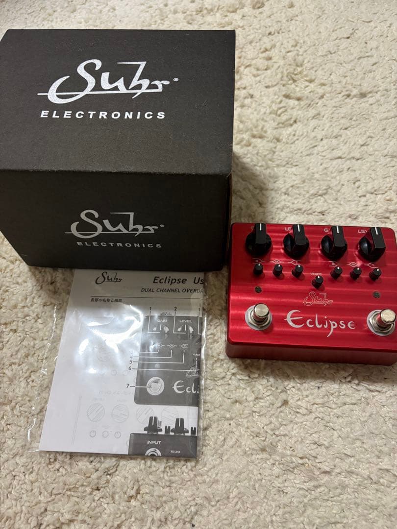 Subr Eclipse ギターエフェクター Suhr Eclipse BLK ED コンパクトエフェクター サー | 島村楽器