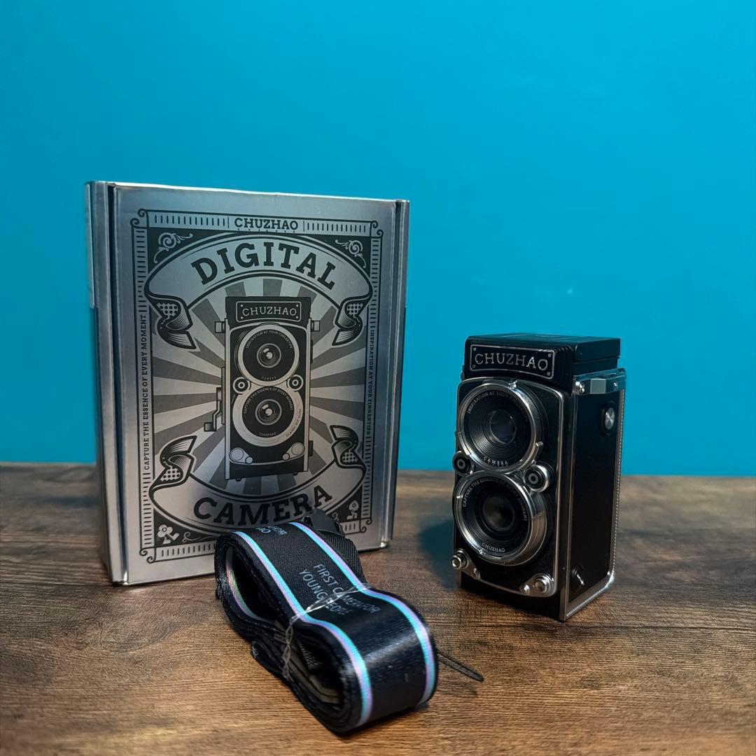 CHUZHAO デジタルレトロカメラ｜ヴィンテージ二眼レフ - メルカリ