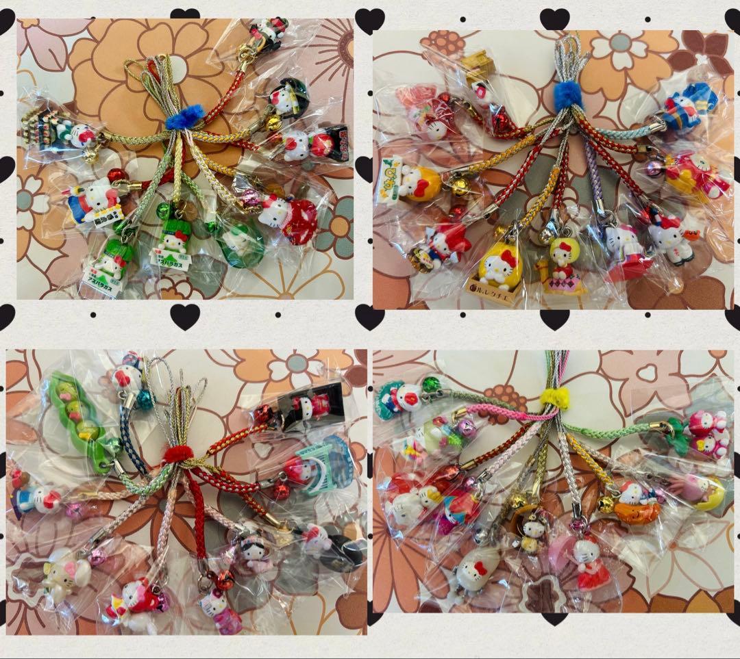 ご当地キティ　根付け・ストラップ・チャーム・ボールペン他　180個＋おまけ