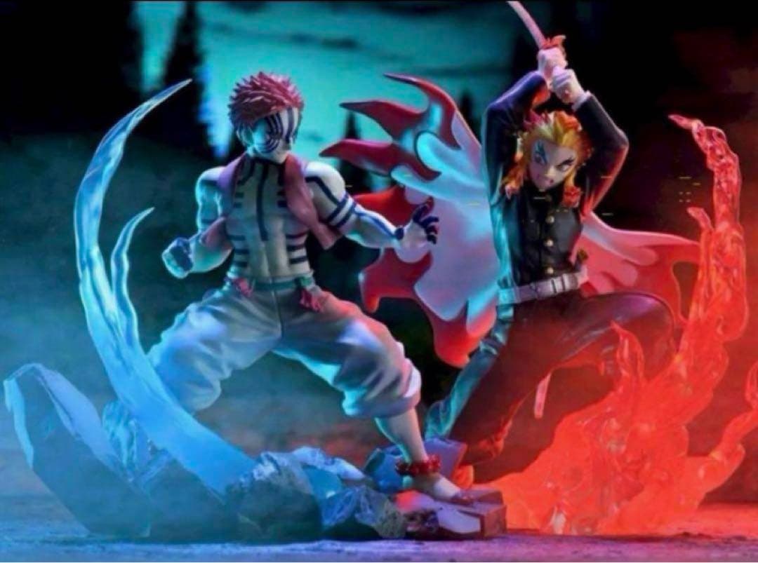 鬼滅の刃 xross Link フィギュア 煉獄杏寿郎 猗窩座 セット - メルカリ