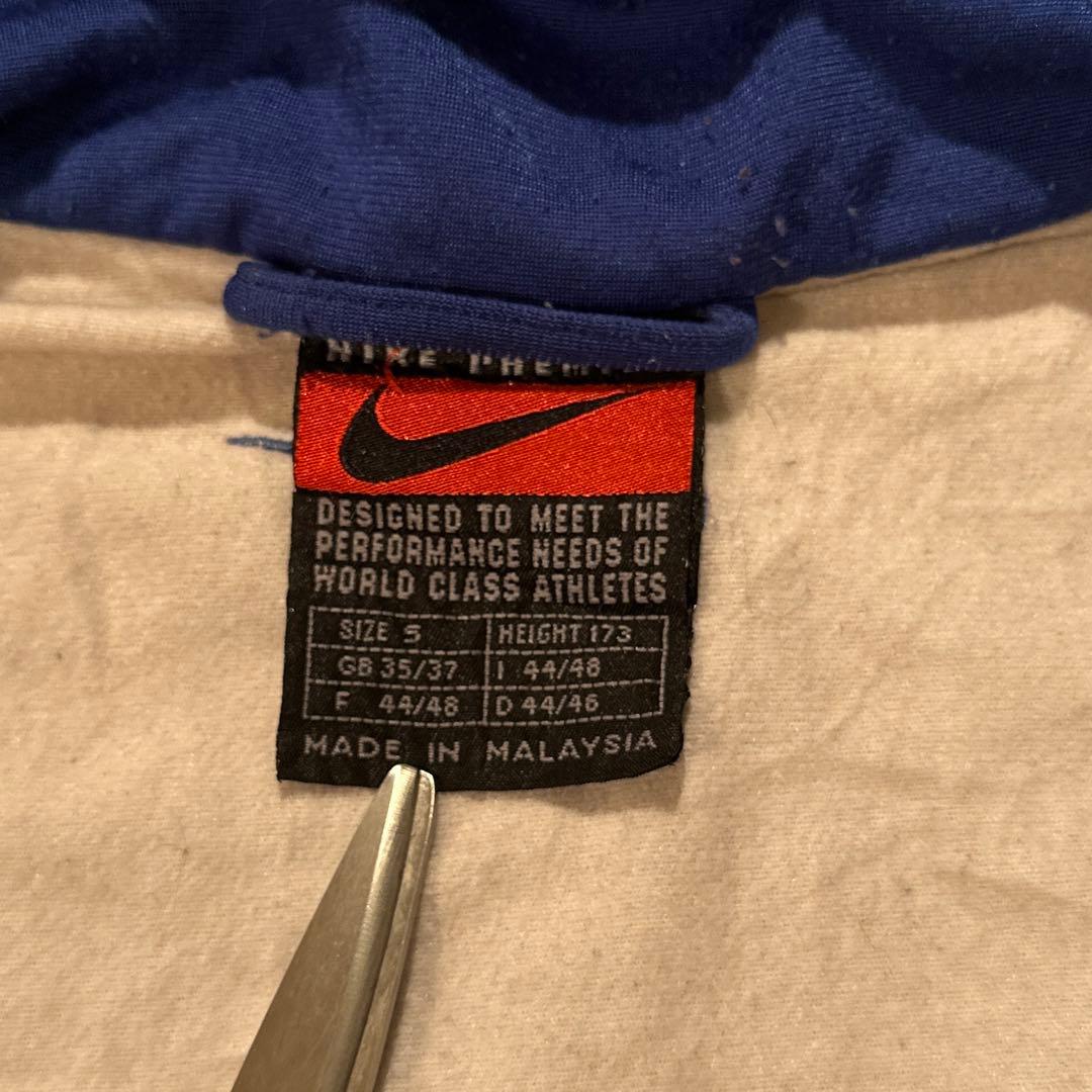 激レア 90s】サッカー イタリア代表 NIKE トラックジャケット 刺繍ロゴ