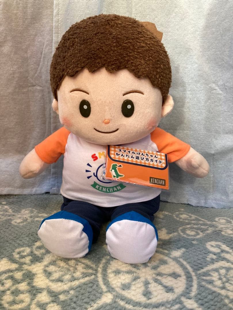 音声認識人形おしゃべりけんちゃん　介護　会話　高齢者　子供 楽天市場】音声認識人形 スマイルけんちゃん 正規品 メーカー1年保証付