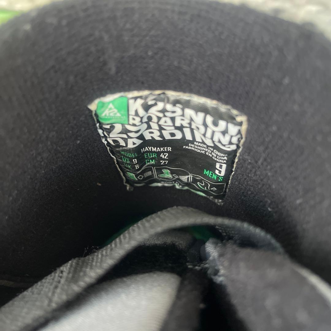 きんきーんさん専用！k2 haymaker 27.0cm