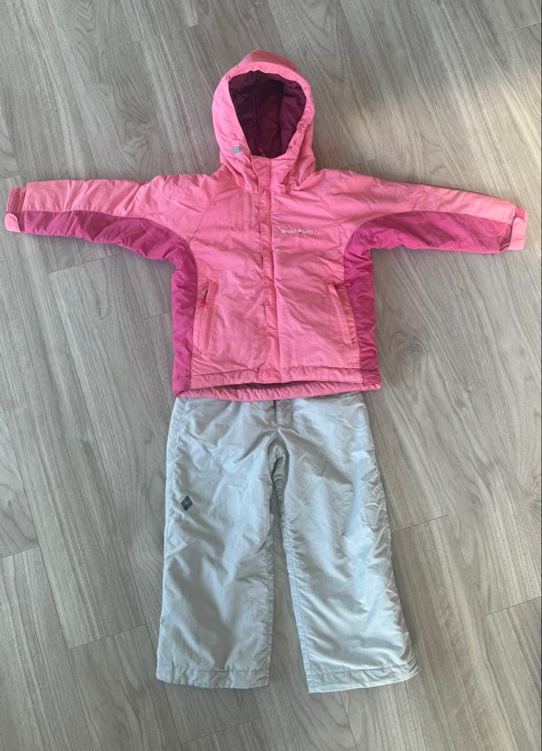 mont-bell モンベル スキーウェア キッズ 110 スキーウェア キッズ】モンベル(mont-bell)の子供服はサイズアウトに
