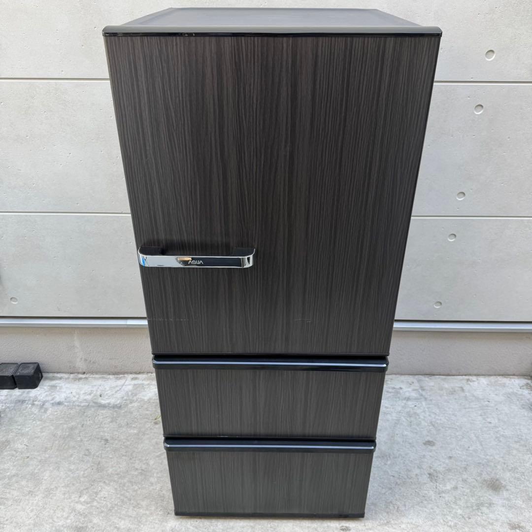183⭐️2024年製美品☆アクア 冷蔵庫 3ドア 大型 自動製氷 木目 - メルカリ