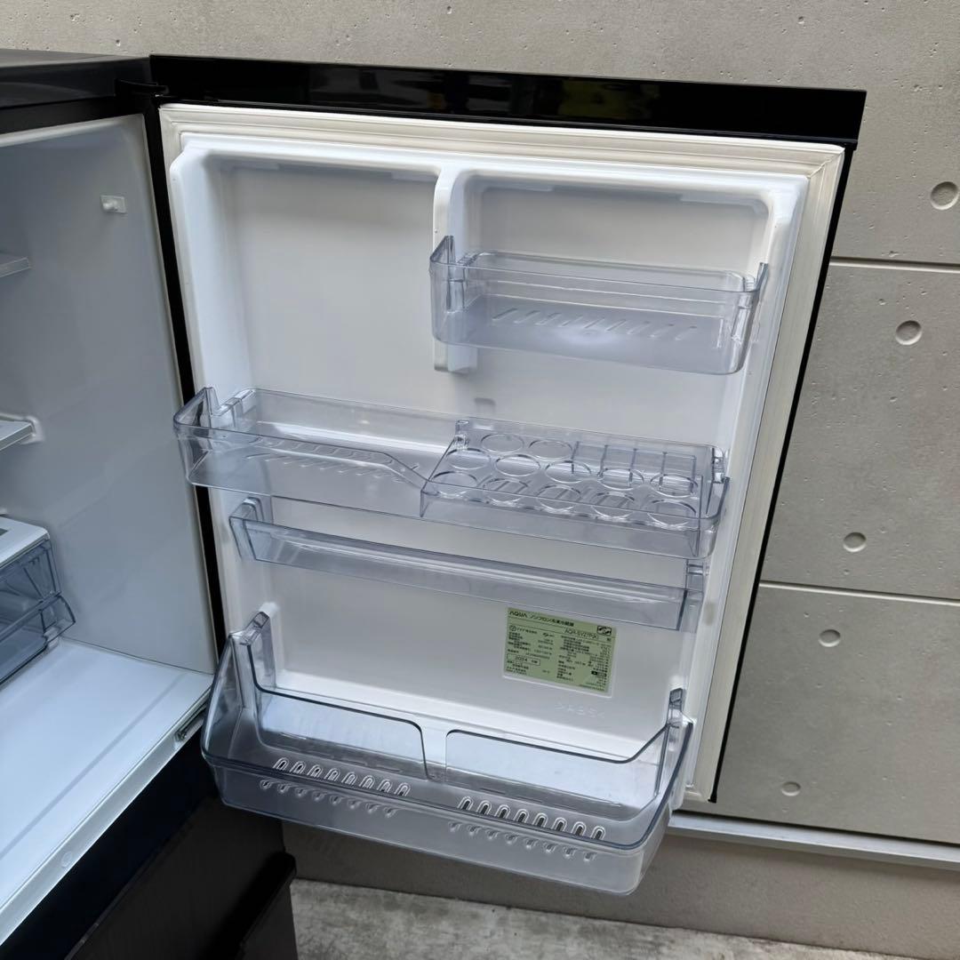 183⭐️2024年製美品☆アクア 冷蔵庫 3ドア 大型 自動製氷 木目 - メルカリ
