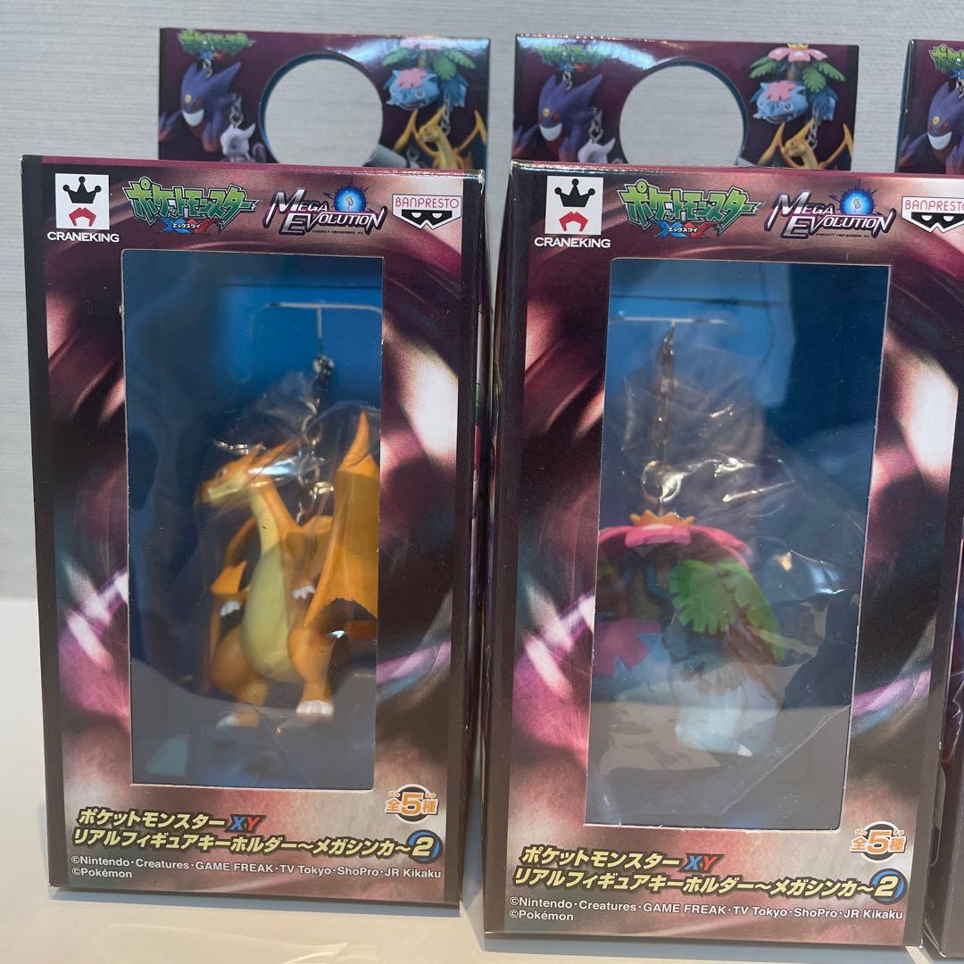 レア】ポケモンXYリアルフィギュアキーホルダーカメックスリザードン