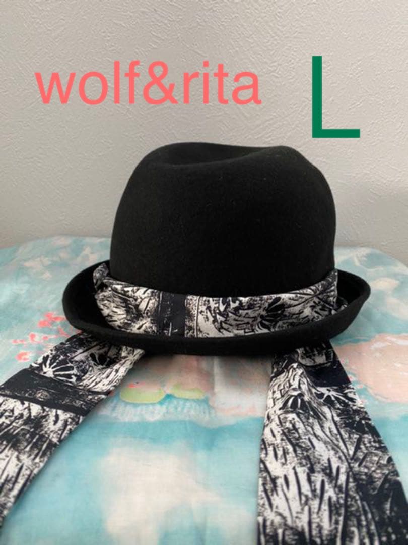 wolf&rita ウルフアンドリタ LAURINHA HYDRA 帽子 26SS】WOLF&RITA(ウルフアンドリタ)IVONE GRAPHITE(S/M/L)帽子