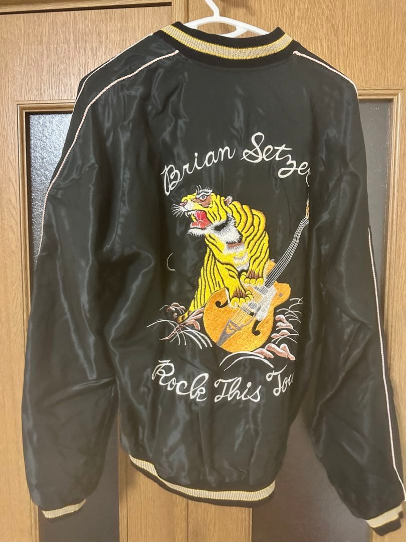 テーラー東洋×ブライアンセッツァー スカジャン レア降谷建志 kj