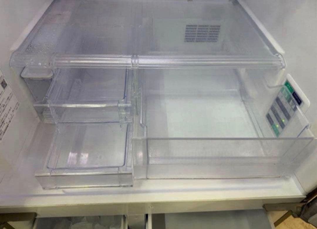 2018年式 455L シャープ 6ドア冷蔵庫 SJ -F462D-S