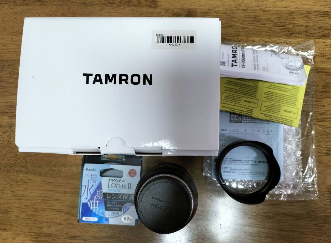 TAMRON 18-300mm F/3.5-6.3 kenkoセット　xマウント