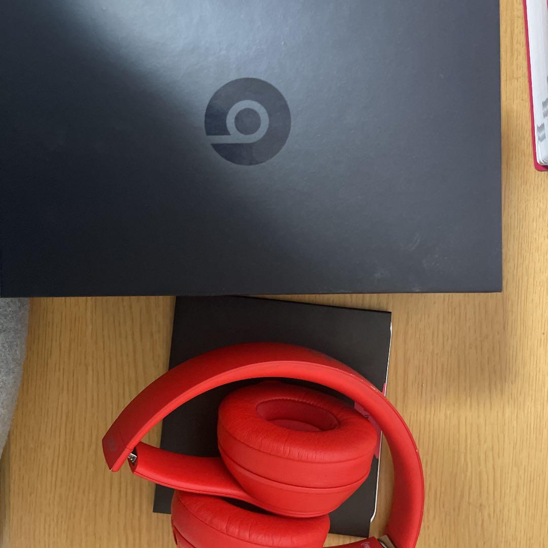 Beats by Dr Dre Solo3 ワイヤレスヘッドホン 赤 - メルカリ