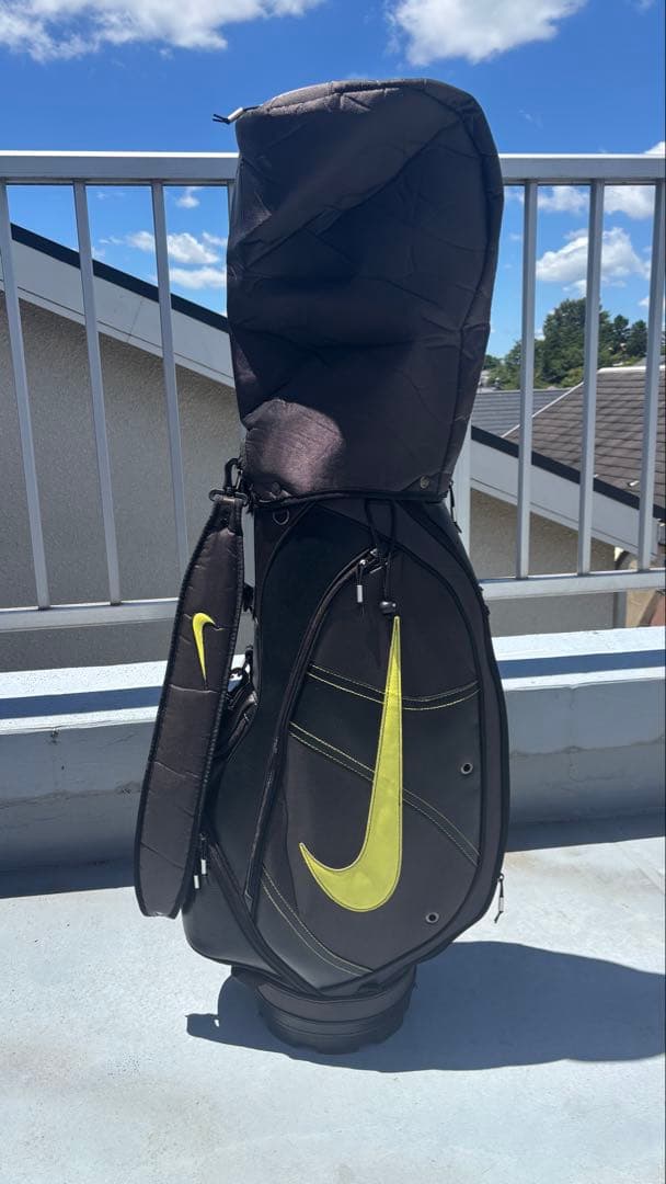 Nike ゴルフバッグ ブラック/イエロー Nike Sumo Staff Golf Bag Vintage | eBay