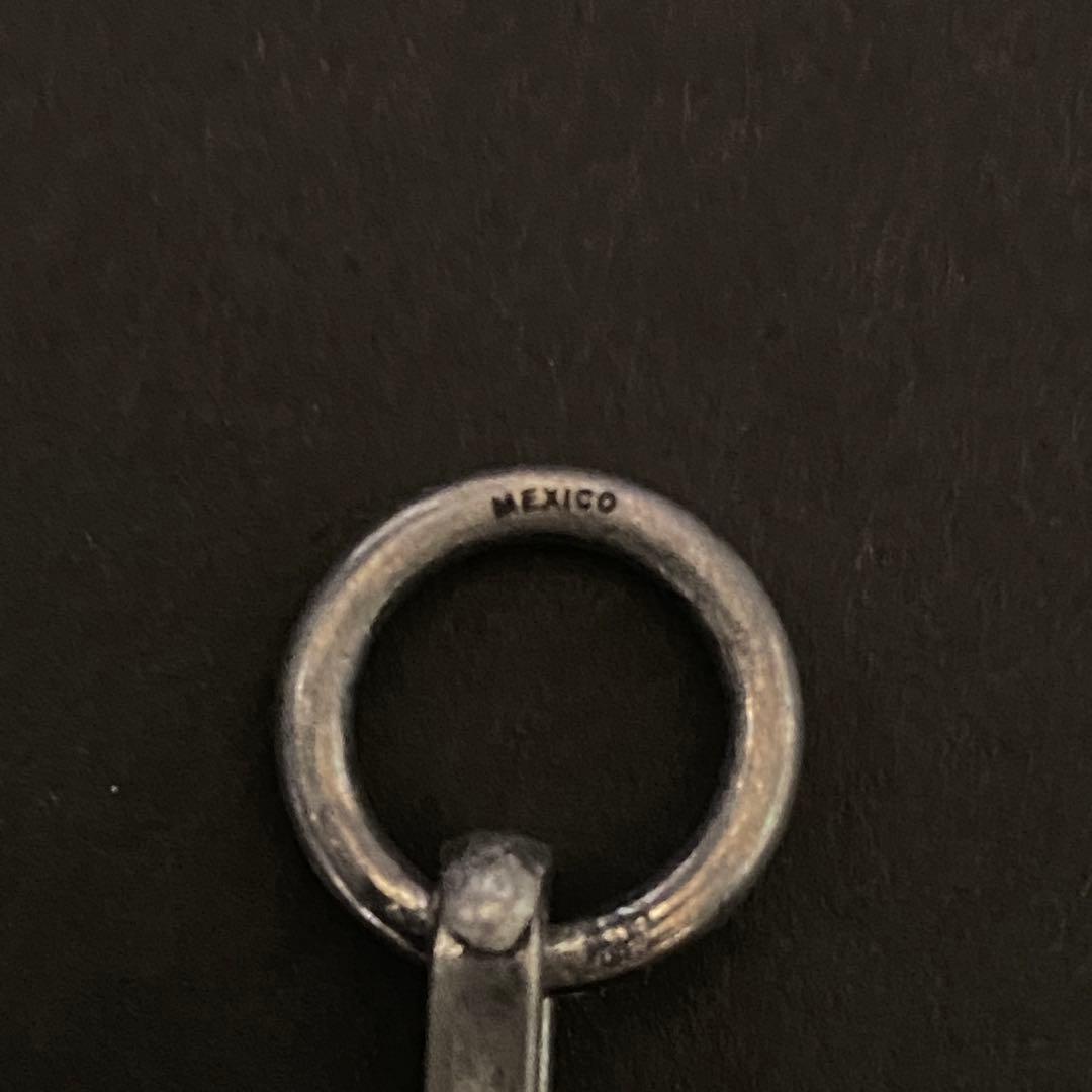 ヴィンテージ メキシコ シルバー パール DNA ブレスレット 8mm玉