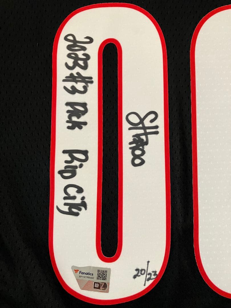 【23枚限定】スクートヘンダーソン《インスク》サインユニフォームfanatics