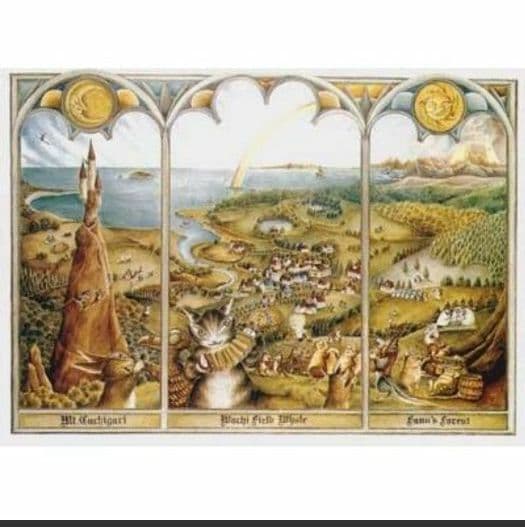 【新品、未開封】わちふぃーるどの世界　2014ピース　パズル　希少