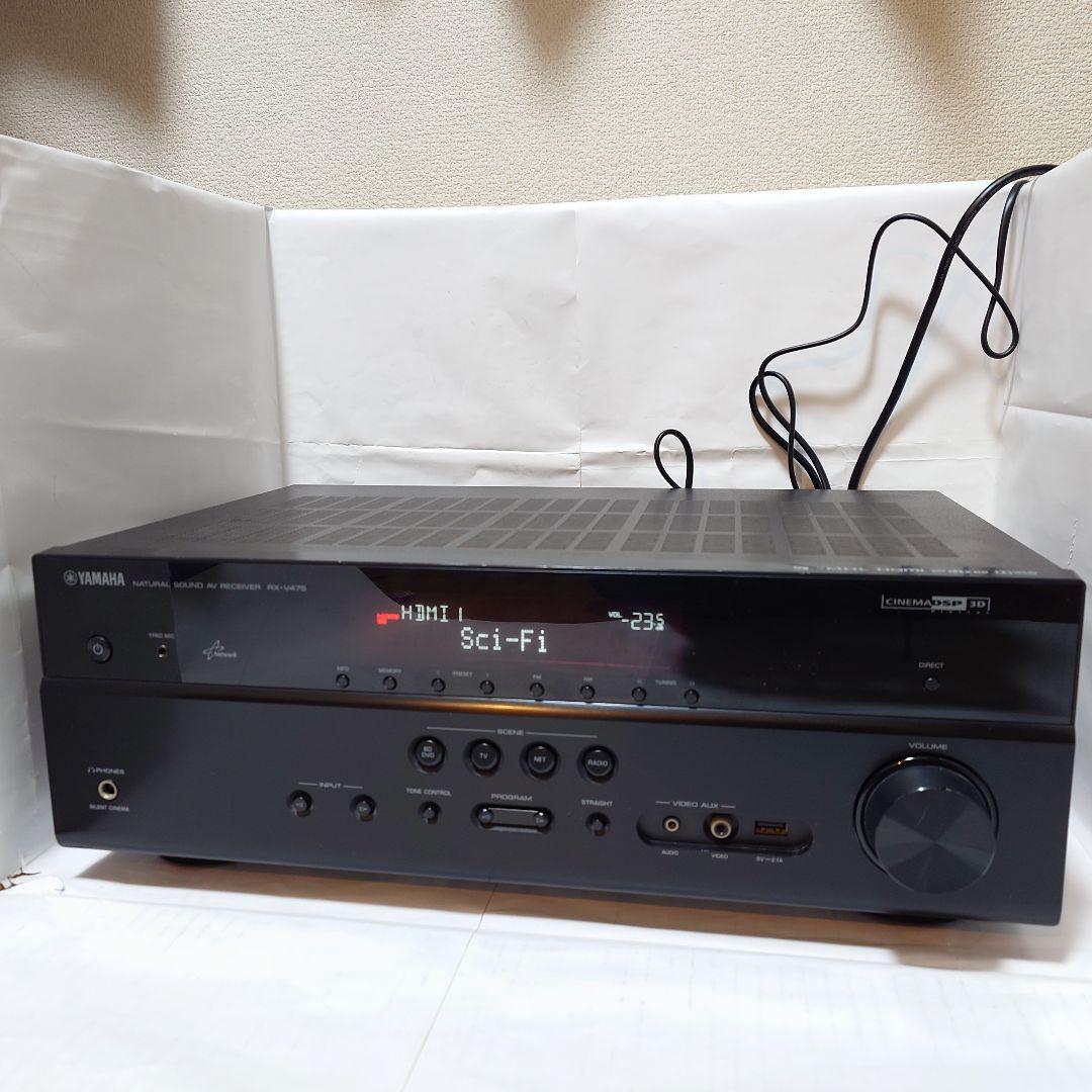 ✨️本日限定価格✨️ほぼ新品 ヤマハ AX-V475 5.1ch ネットサービス