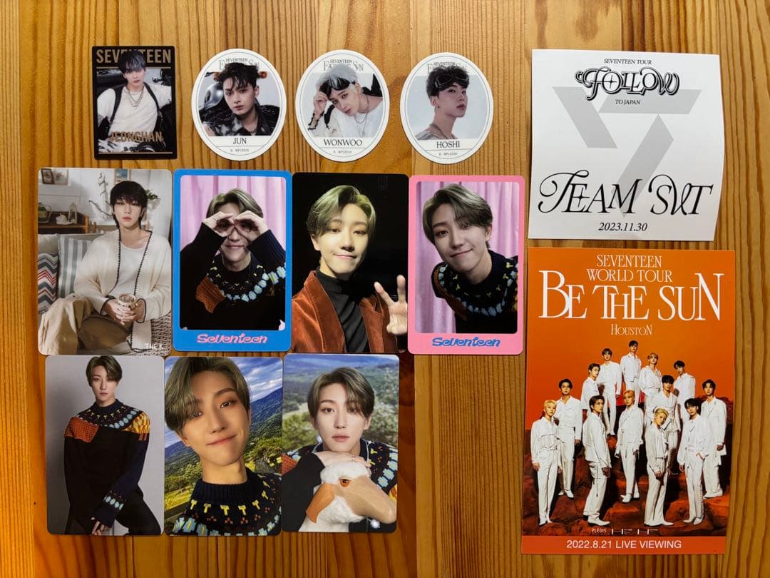 SEVENTEENミンハオ トレカ その他シール等 - メルカリ