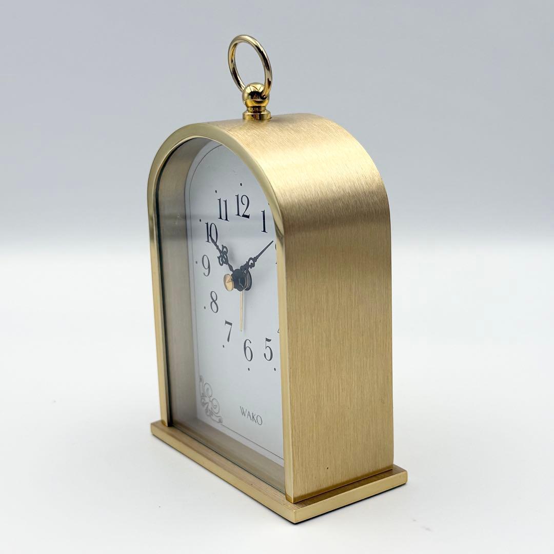 未使用品 箱付き 銀座和光 置時計 WAKO 動作未確認 時計 クロック