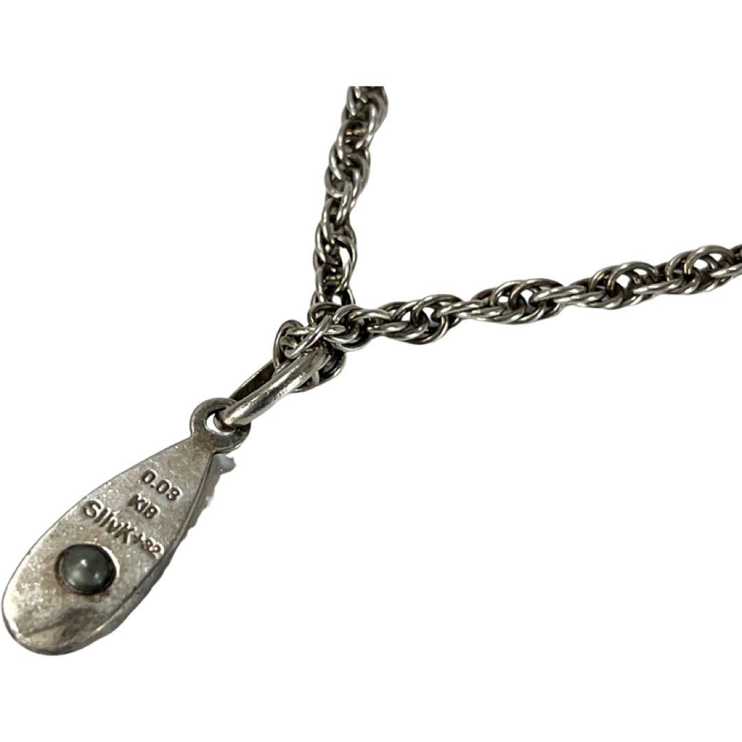 シルバー ゲルマニウム ネックレス【silvk+32】K18 喜平ネックレス