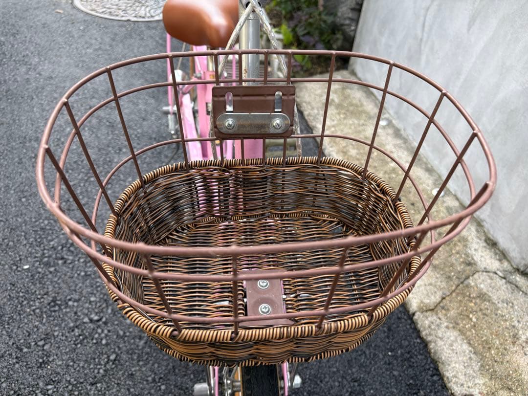 a.n.design works 子供用自転車 16インチ ピンク