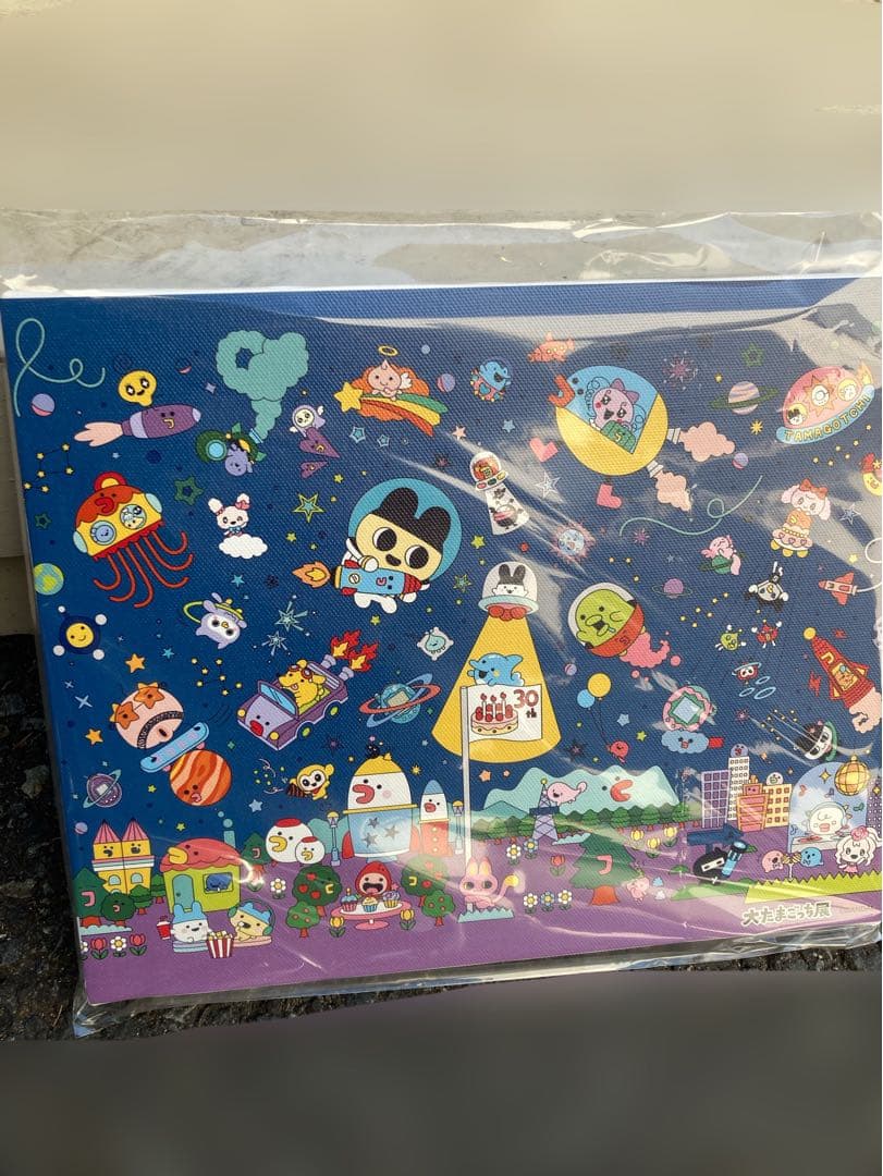 大たまごっち展 キャンバスアート F3 30周年記念デザイン