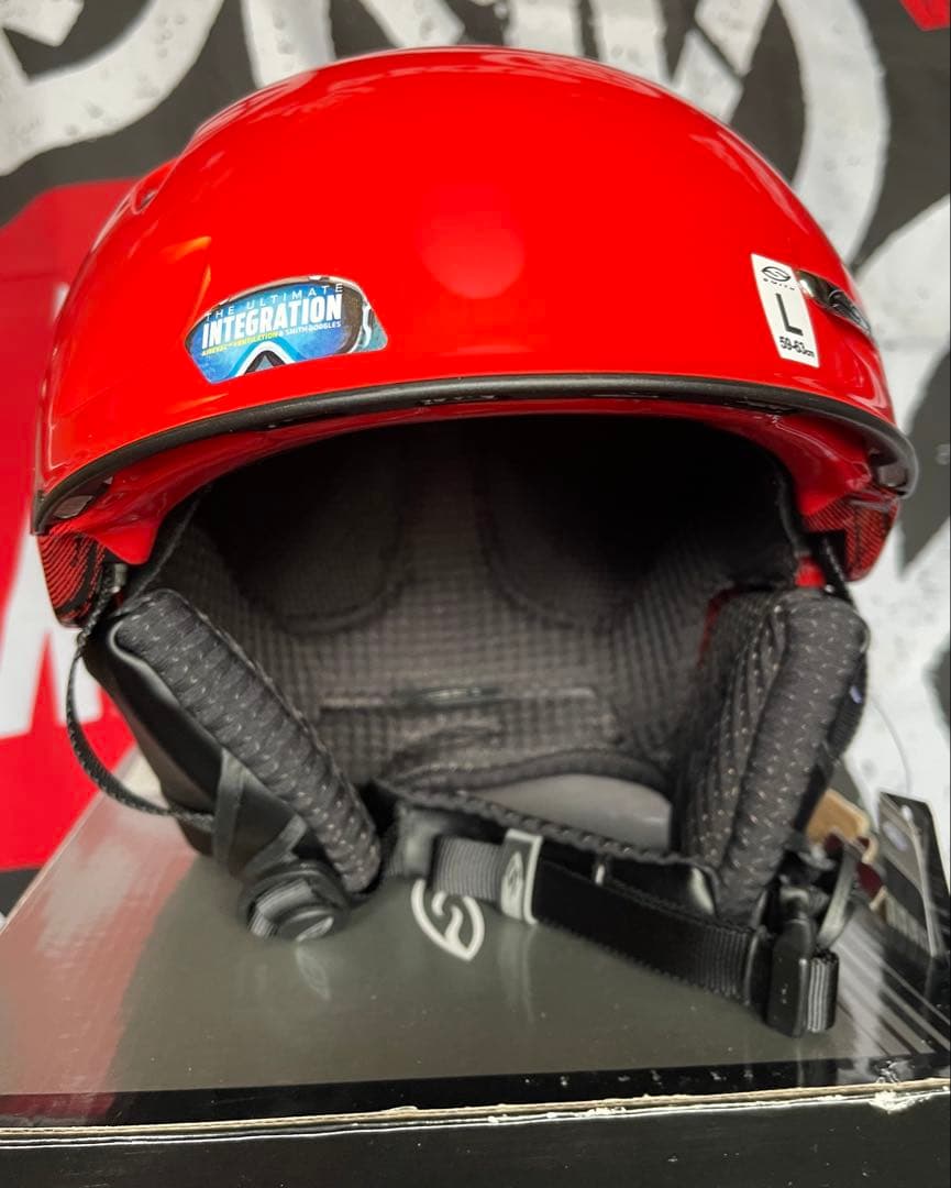 Smith スミス Transport ヘルメット L レッド