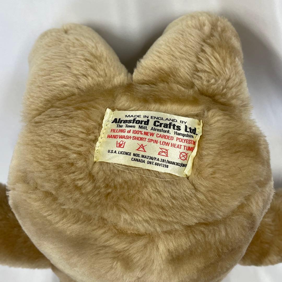 アルレスフォードクラフツ　くま　ぬいぐるみ　テディベア　ヴィンテージ