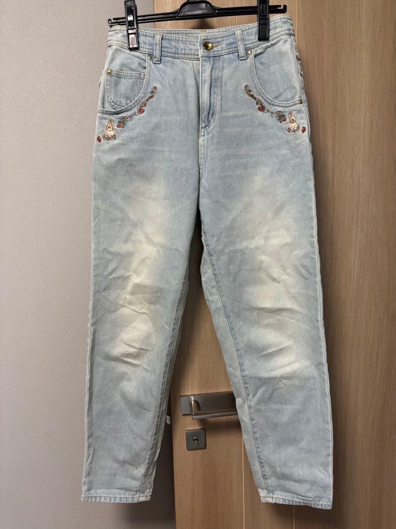 フランシュリッペ はんかちうさぎデニムパンツ 楽天市場】ペッタリうさぎデニムパンツ／フランシュリッペ（大きい