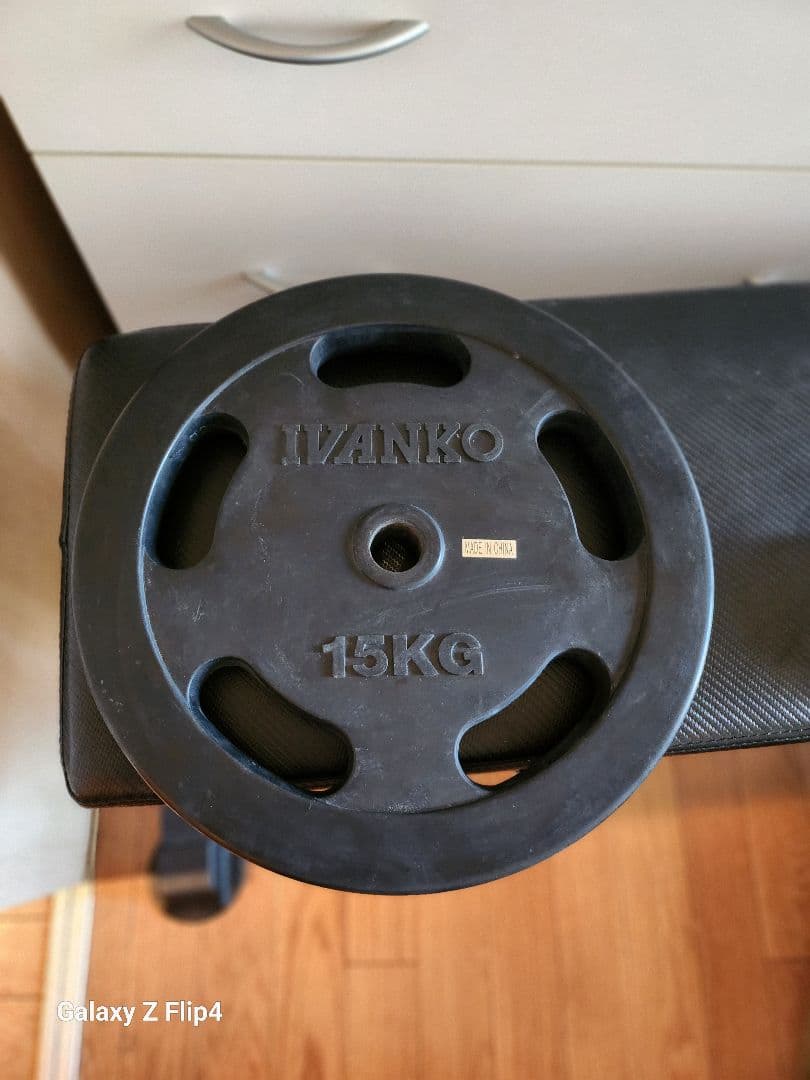 IVANKO 15KG ダンベルプレート - メルカリ